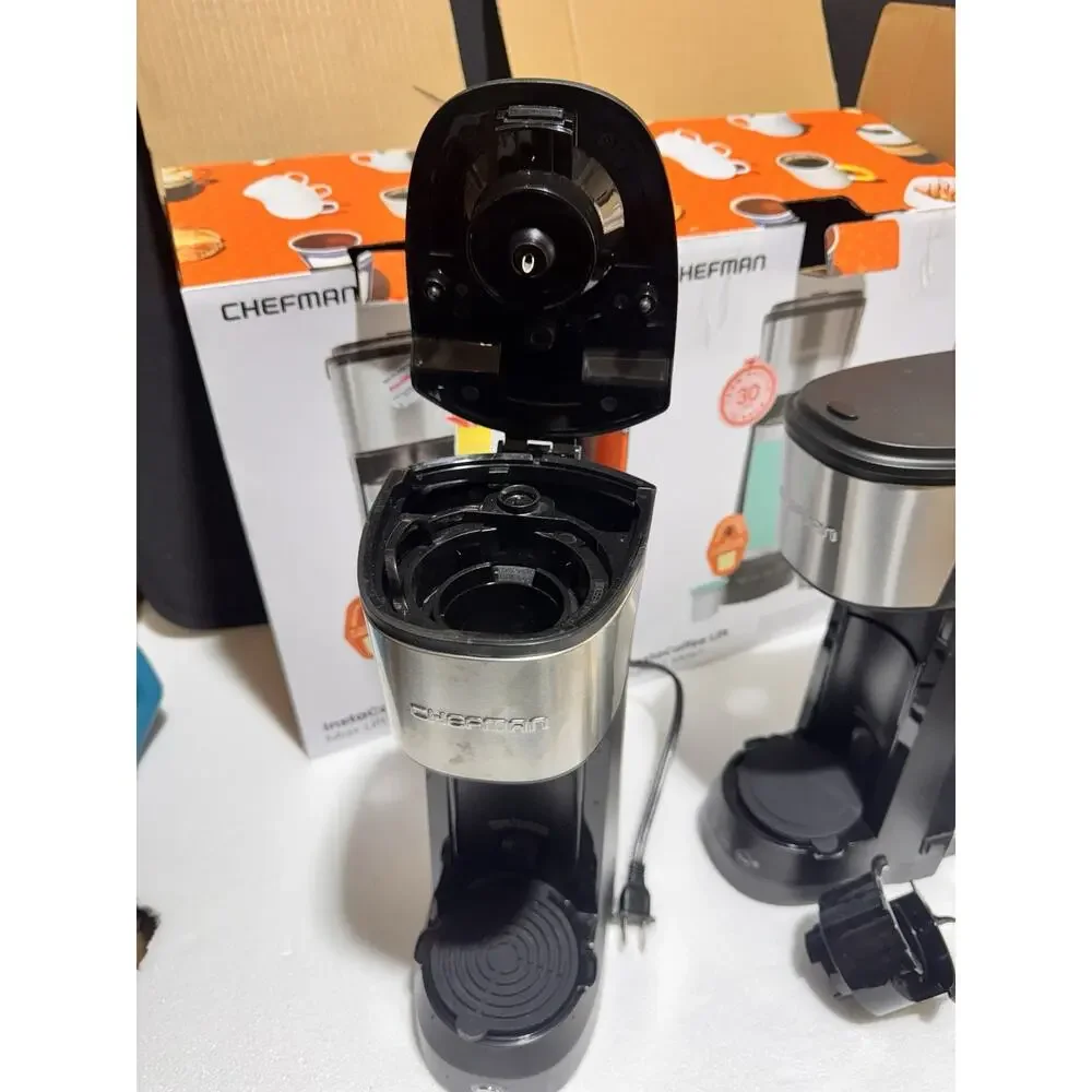 Chefman InstaCoffee Lift Select Max+ Single Serve Pod & Ground Coffee Maker
